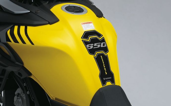TANKPAD YEL/BLK V-STROM 650