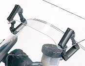 HINGE SET VT SCREENS (GEEN REFLECTOR)