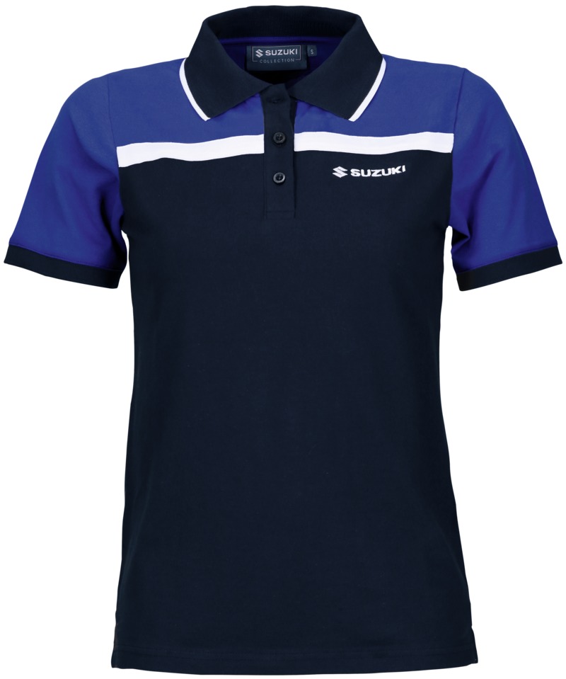 TEAM POLOSHIRT LADIES BLUE