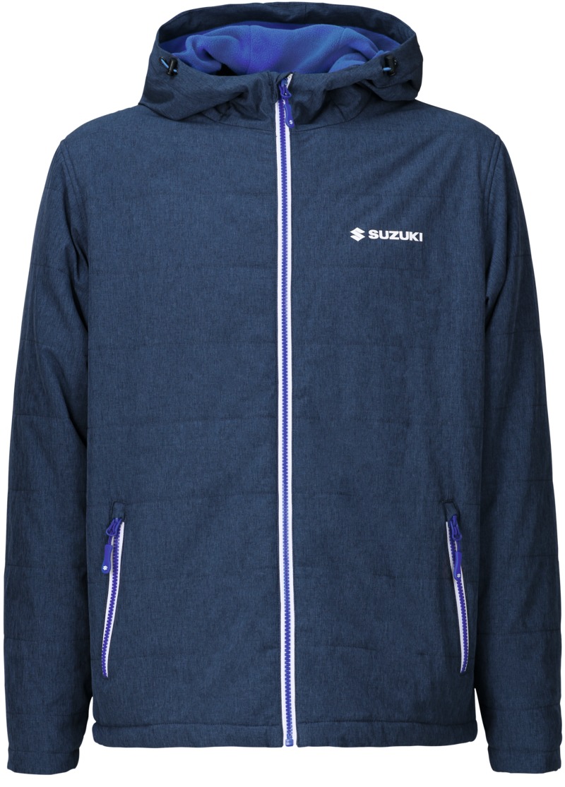 TEAM BLUE QUILTED JACKET BLUE (GREY)