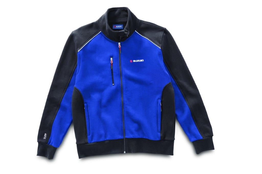 TEAM SWEAT JACKET BLUE