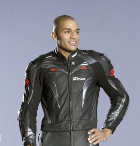 T-SUZUKI JACKET. MEN. BLACK/GRAY
