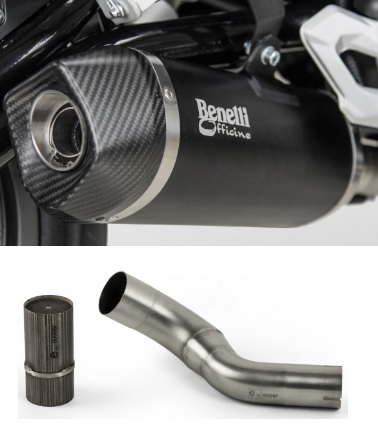 KIT COMPLETE EXHAUST ARROW TRK