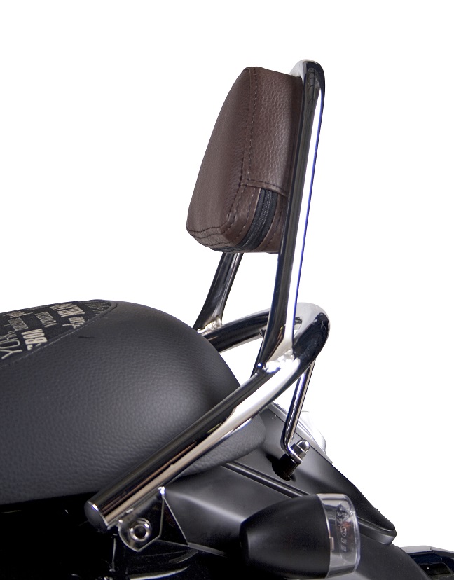 SISSY BAR+COUSSIN MARRON