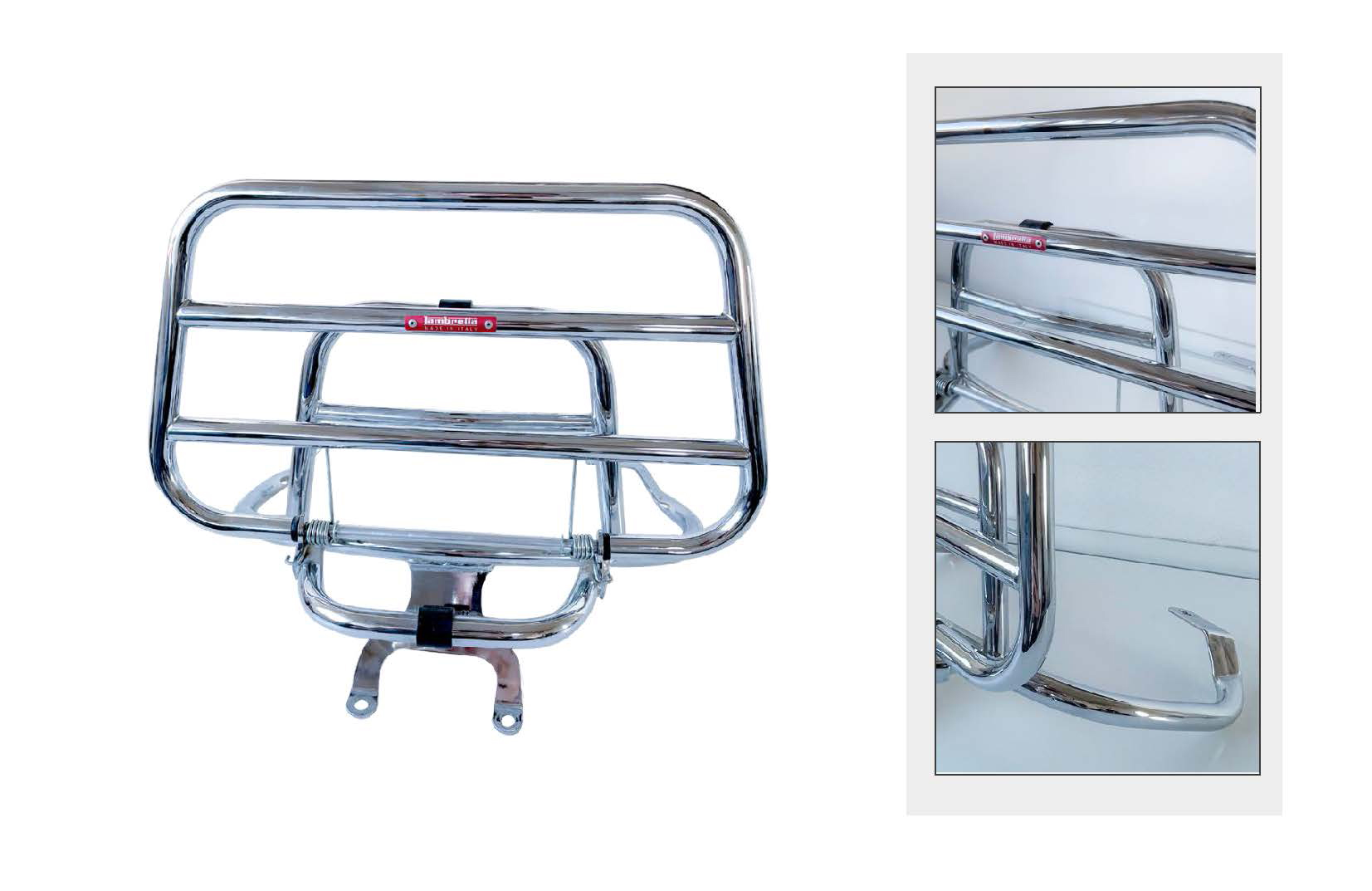 REAR CARRIER-FOLD-CHROME,G-MODEL