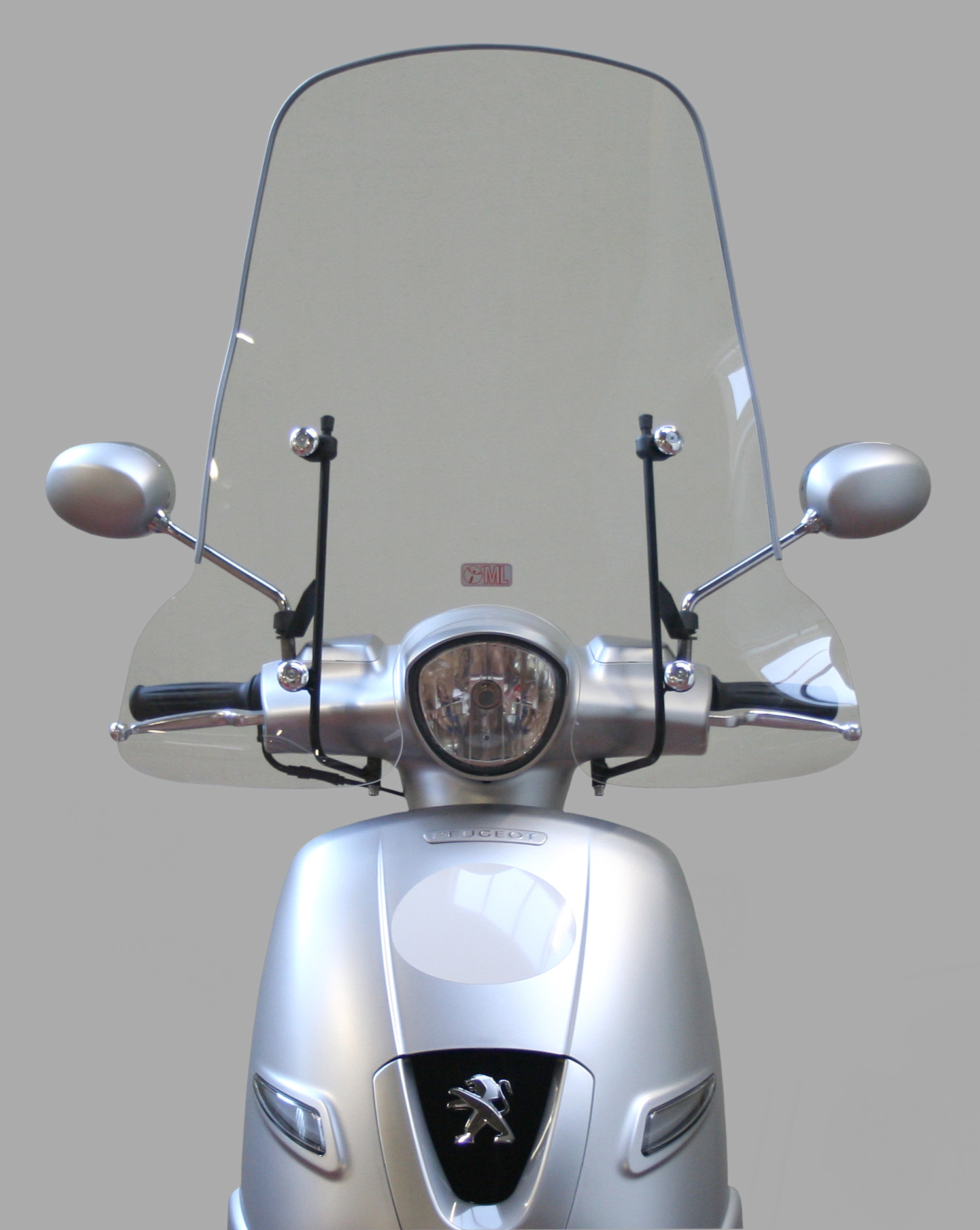 WINDSHIELD DJANGO BIG GREY BRACKETS