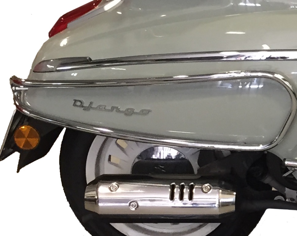 CHROME REAR TRIM RAIL SET DJANGO