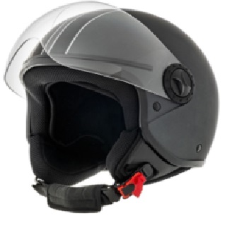 HELMET SYM1 DECO MATT GREY GY7450U