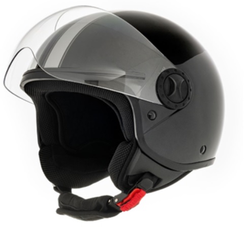 HELMET SYM1 DECO BLACK BK5560S