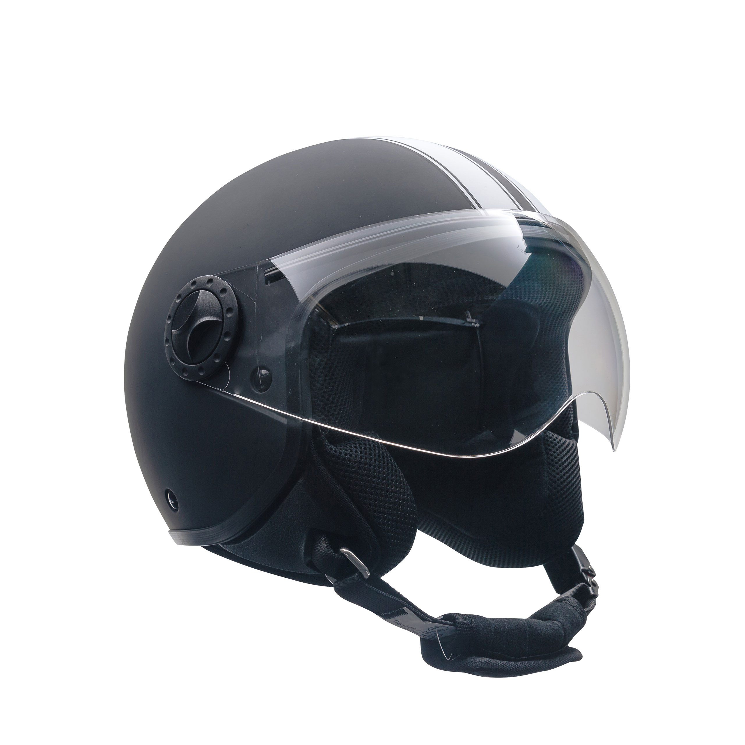 HELMET SYM1 DECO MATT BLACK BK007U