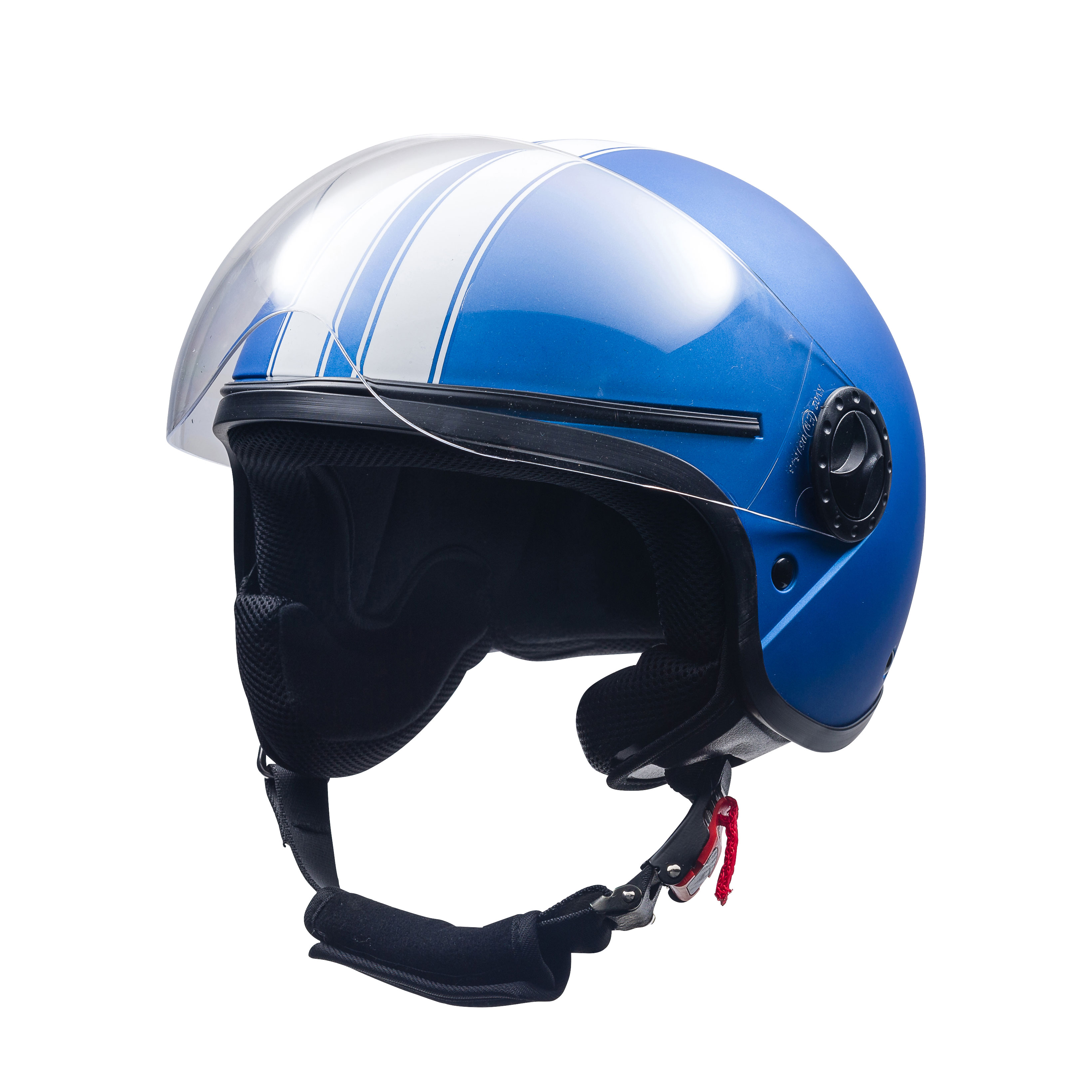 HELMET SYM1 DECO MATT BLUE/WHITE