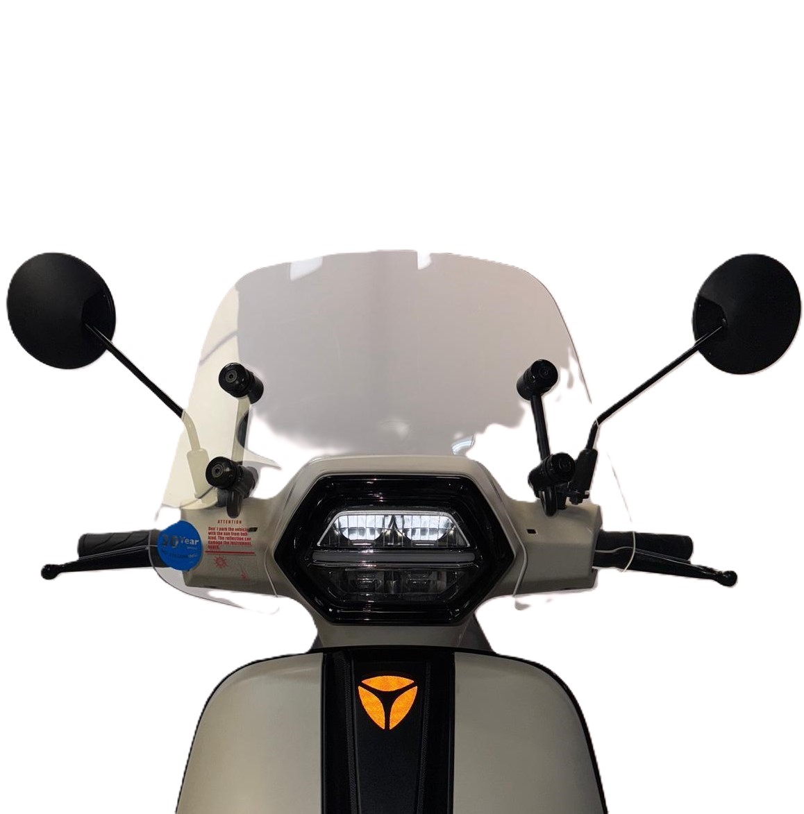 WINDSCHERM YADEA OWIN MINI SMOKE