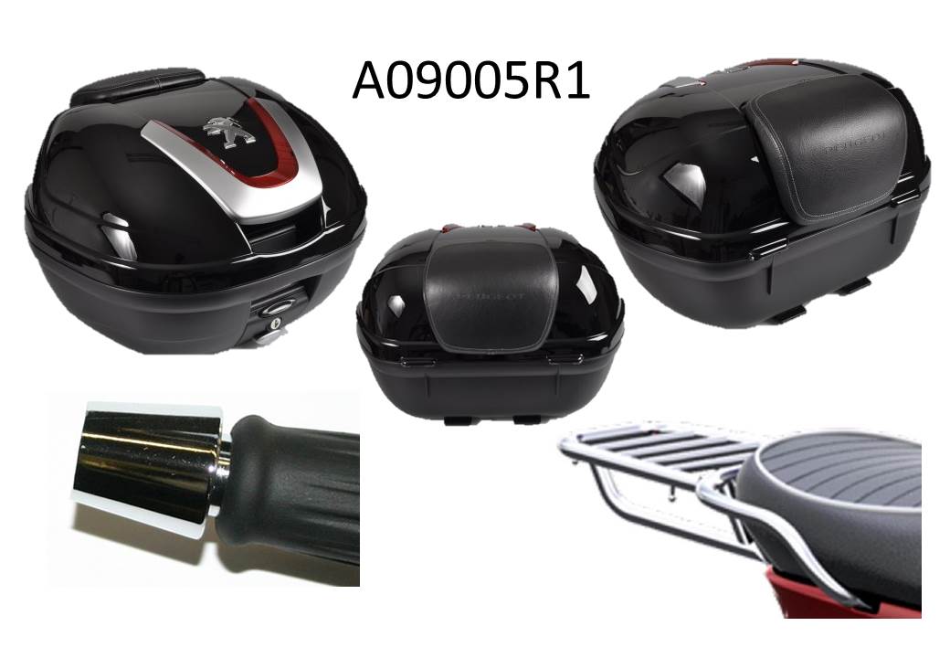 PACK VOYAGE Q2 BACKREST LEATHER BLACK